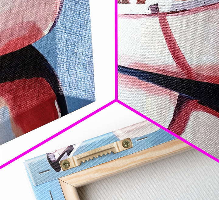 Rowboat, Water Reflection, Nautical Wall Art, Serene Coastal Decor, Minimalist Lake House Art, Framed Canvas Print, Gift Idea