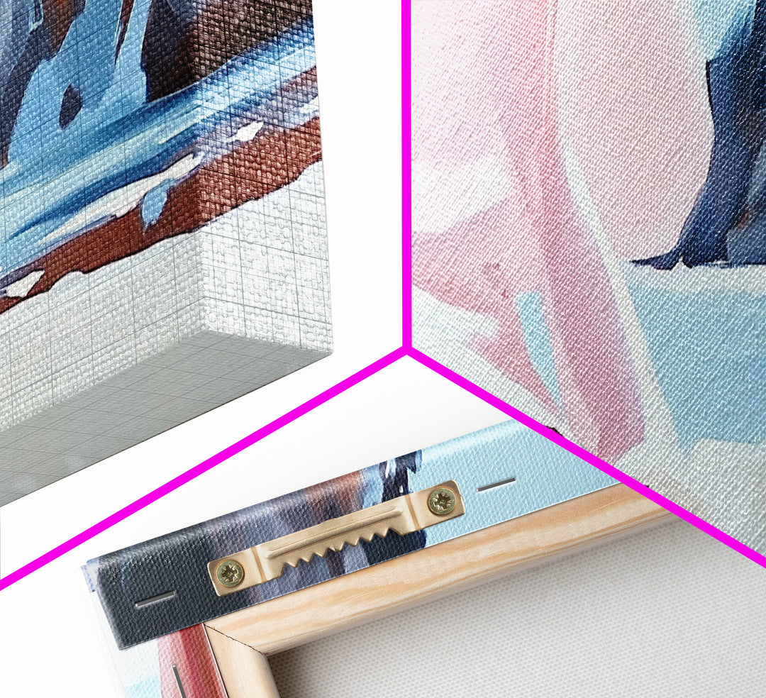 Beach Woman, Summer Aesthetic, Ocean Fashion, Boho Wall Art, Framed Canvas Print, Coastal Beauty, Modern Beach House Decor, Minimalist Artwork