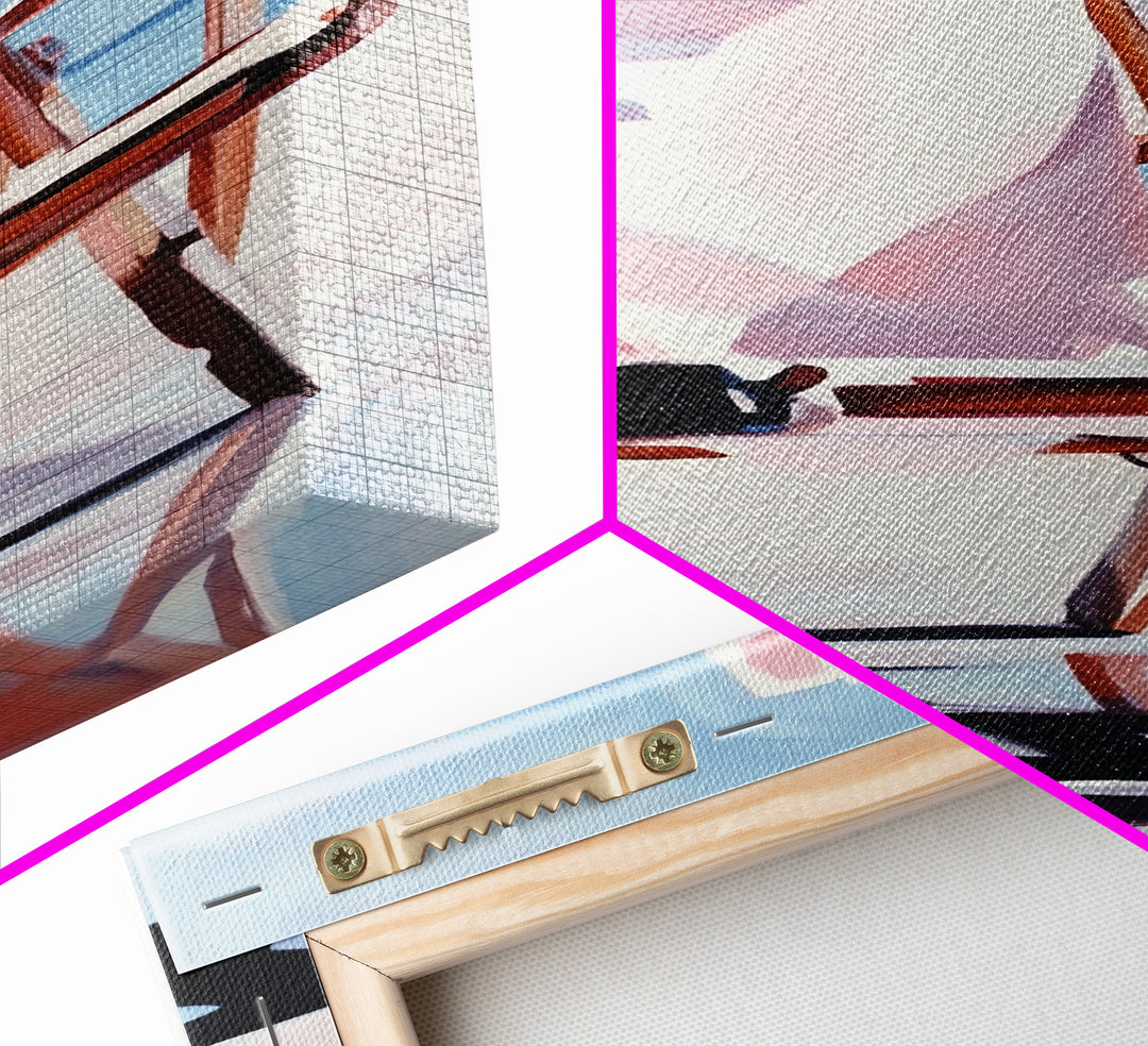 Beach Chair, Relaxing Art, Seaside Escape, Summer Vibes, Canvas Print, Coastal Home Decor, Boho Aesthetic, Minimalist Beach Scene