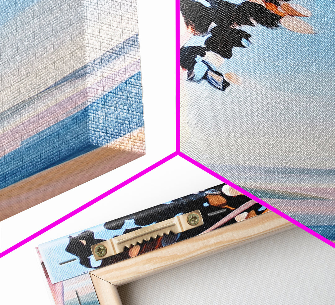 Birch Tree, Forest Wall Art, Nature Inspired Decor, Scandinavian Aesthetic, Woodland Theme, Earthy Tones, Canvas Print, Serene Landscape