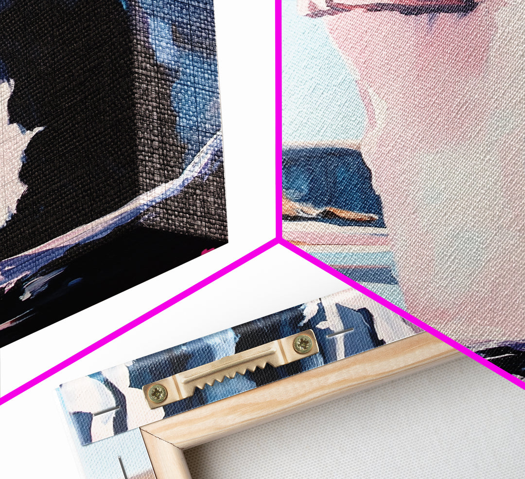 Canyon Cliff, Nature Print, Desert Landscape, Travel Wall Art, Framed Canvas Print, Boho Decor, Southwest Aesthetic, Modern Minimalism