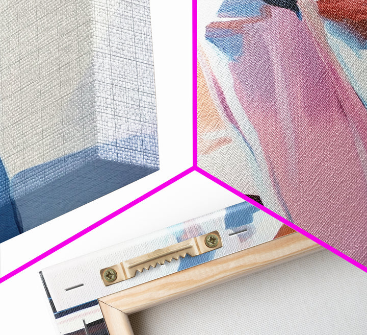 Canyon Serenity, Earthy Landscape, Nature Inspired Art, Warm Neutral Tones, Rustic Minimalist Style, Framed Canvas Print