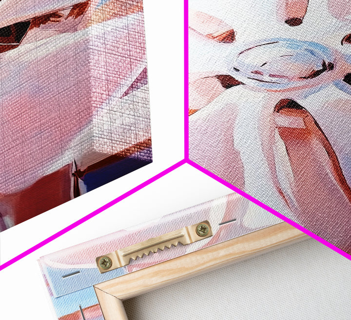 Boat Propeller, Maritime Art, Nautical Decor, Framed Canvas Print, Industrial Aesthetic, Modern Wall Art, Minimalist Home Decor