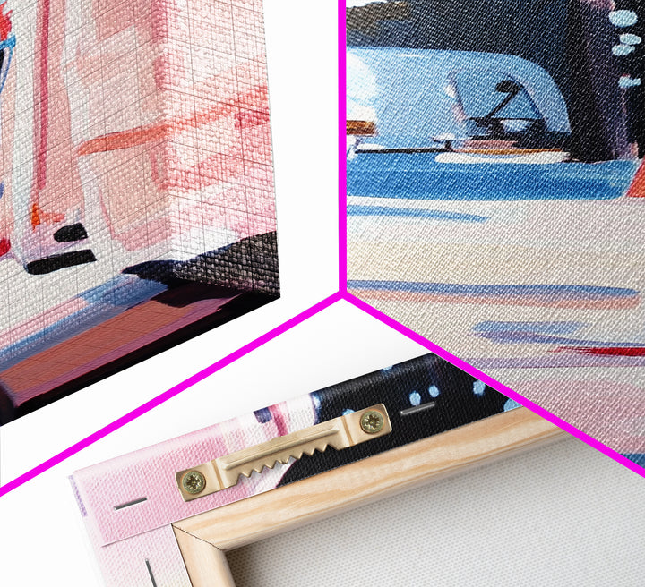 Camper Life, Forest Retreat, Cozy Camping, Canvas Print, Outdoor Adventure, RV Decor, Travel Lover Art, Scenic Nature Painting