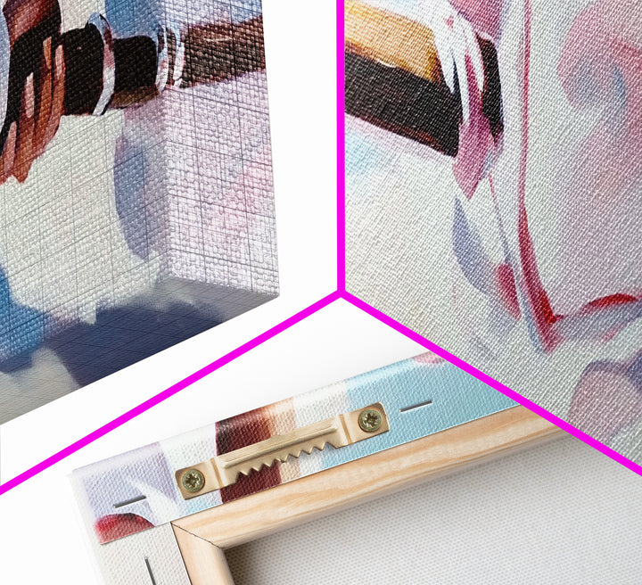 Coastal Serenity, Beach House Decor, Minimalist Ocean Art, Tranquil Seascape, Framed Canvas Print, Nautical Wall Art, Living Room Art