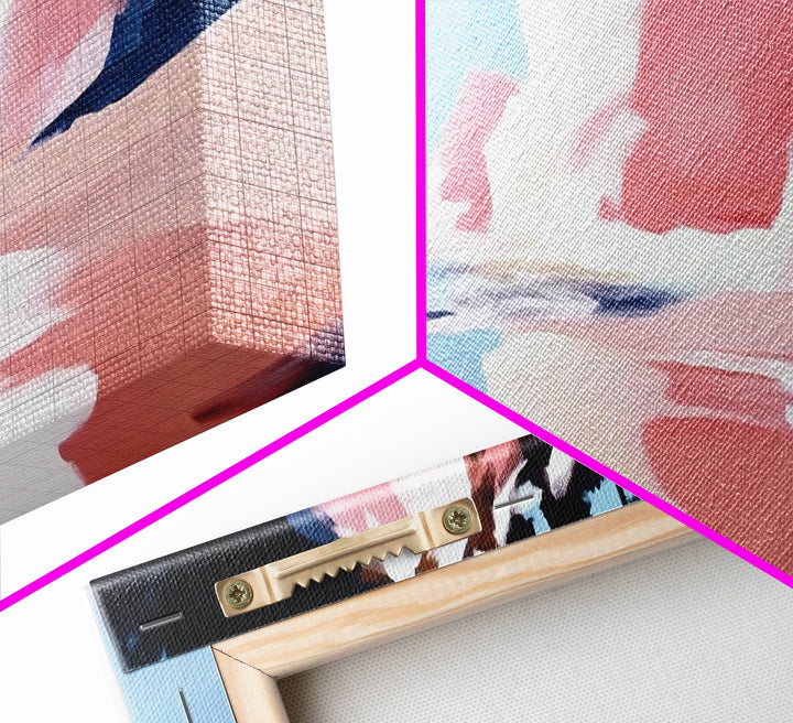 Clifftop Beach, Coastal Escape, Summer Art, Canvas Print, Ocean View Wall Art, Living Room Art, Beach Decor, Beach House Art