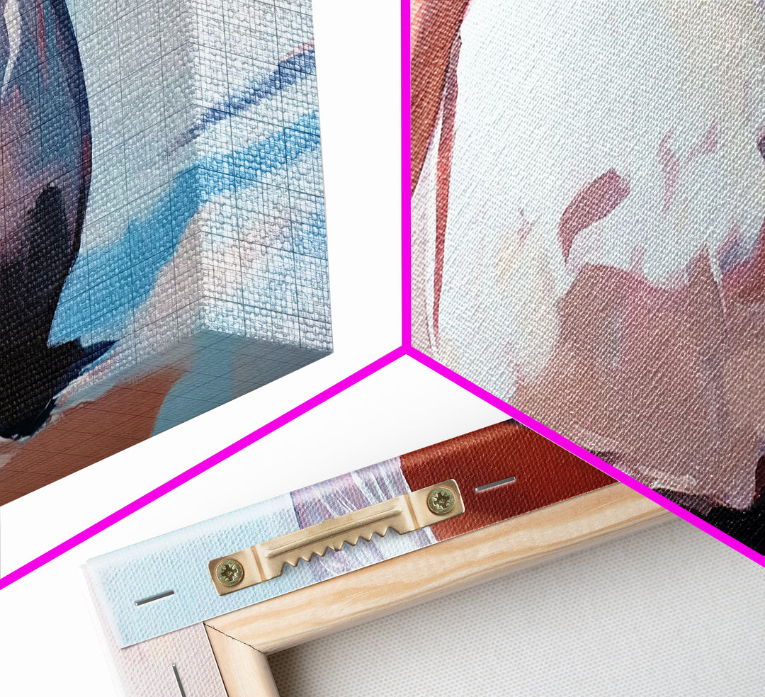 Beach Serenity, Woman Relaxing, Coastal Aesthetic, Framed Canvas Print, Minimalist Art, Boho Decor, Bedroom Wall Art, Summer Art