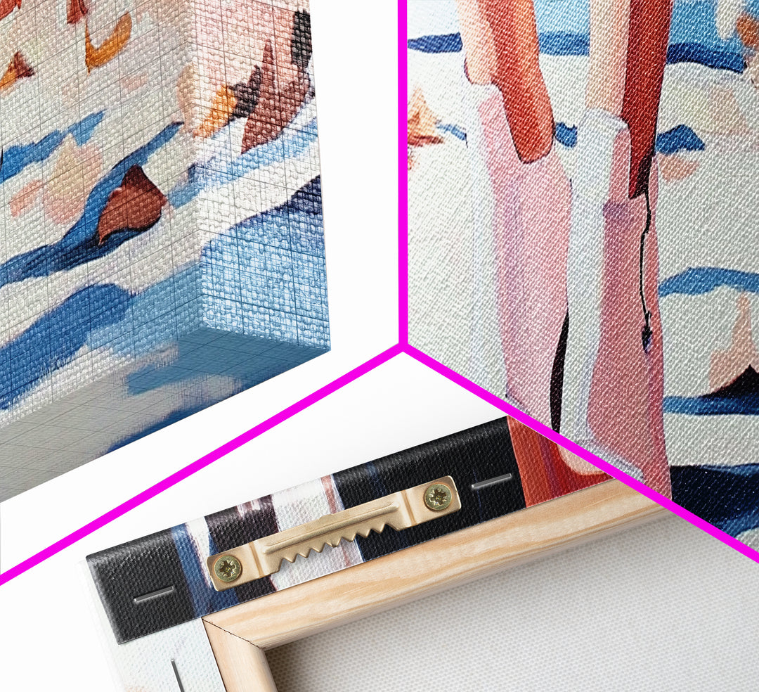 Autumn Steps, Fall Aesthetic, Cozy Vibes, Framed Canvas Print, Rustic Wall Art, Warm Tones, Bedroom Decor, Nature Inspired Artwork