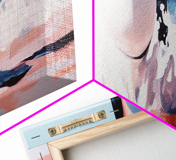 Coastal Serenity, Ocean View, Beach Art, Framed Canvas Print, Minimalist Coastal Decor, Seaside Painting, Nautical Home Wall Art