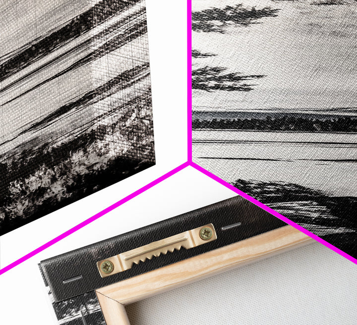 Cabin In Autumn Woods, Cozy Fall Art, Rustic Lodge Decor, Framed Canvas Print, Woodland Retreat, Warm Tones, Nature Lover’s Art