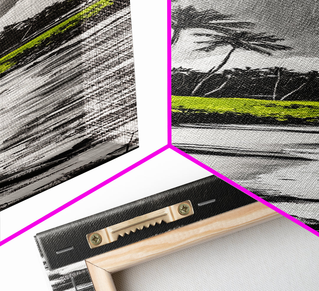 Beach Shore, Serene Seascape, Tranquil Ocean Art, Canvas Print, Coastal Wall Decor, Living Room Art, Soothing Home Decor