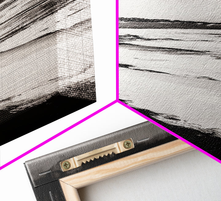 Rocky Shoreline, Ocean Waves, Abstract Seascape, Canvas Print, Nautical Wall Art, Coastal Home Decor, Modern Art, Blue White Painting