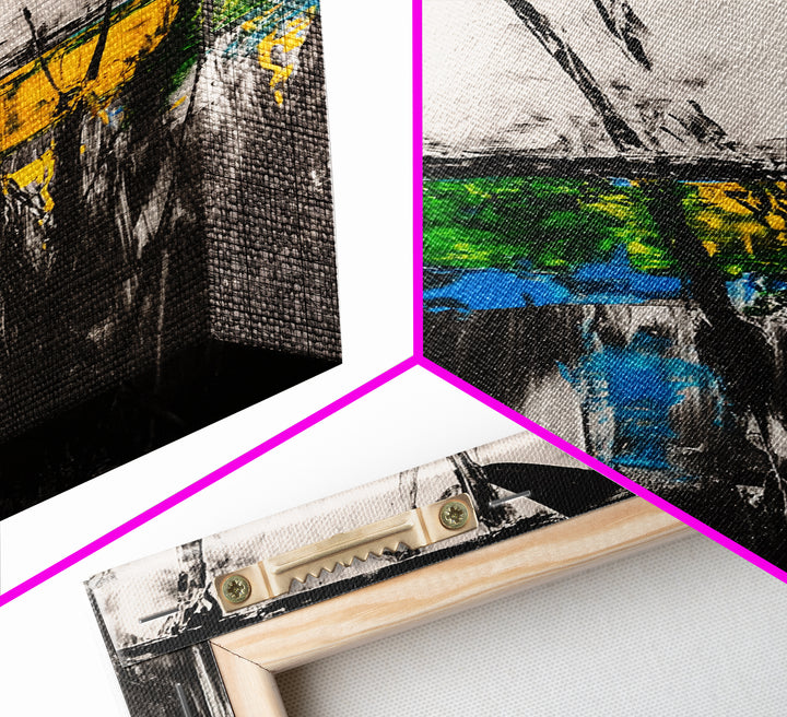 Abstract, Black and White, Modern Wall Art, Framed Canvas Print, Minimalist Art, Contemporary Decor, Unique Office Art, Home Accent