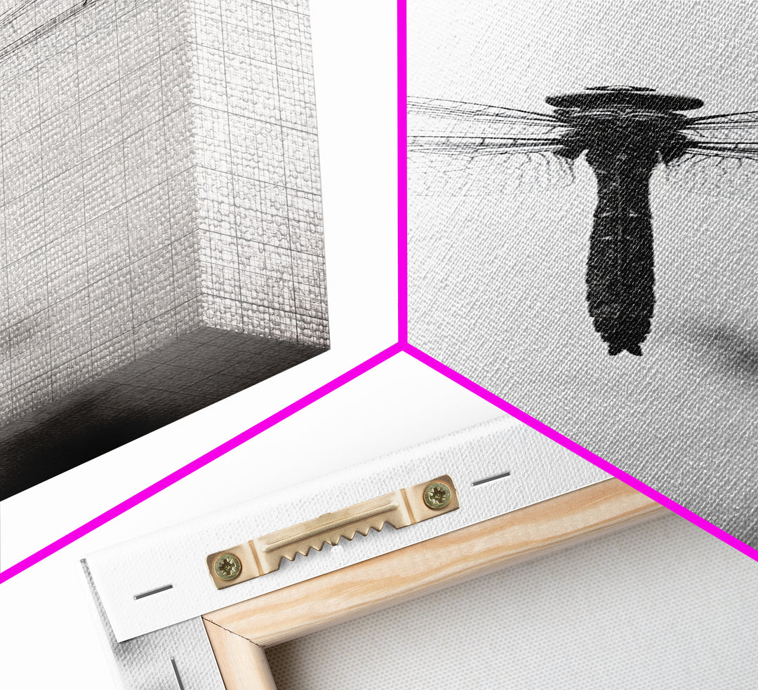 Dragonfly, Nature Wall Art, Insect Print, Minimalist Style, Canvas Print, Neutral Wall Decor, Bedroom Wall Art, Boho Botanical Insect