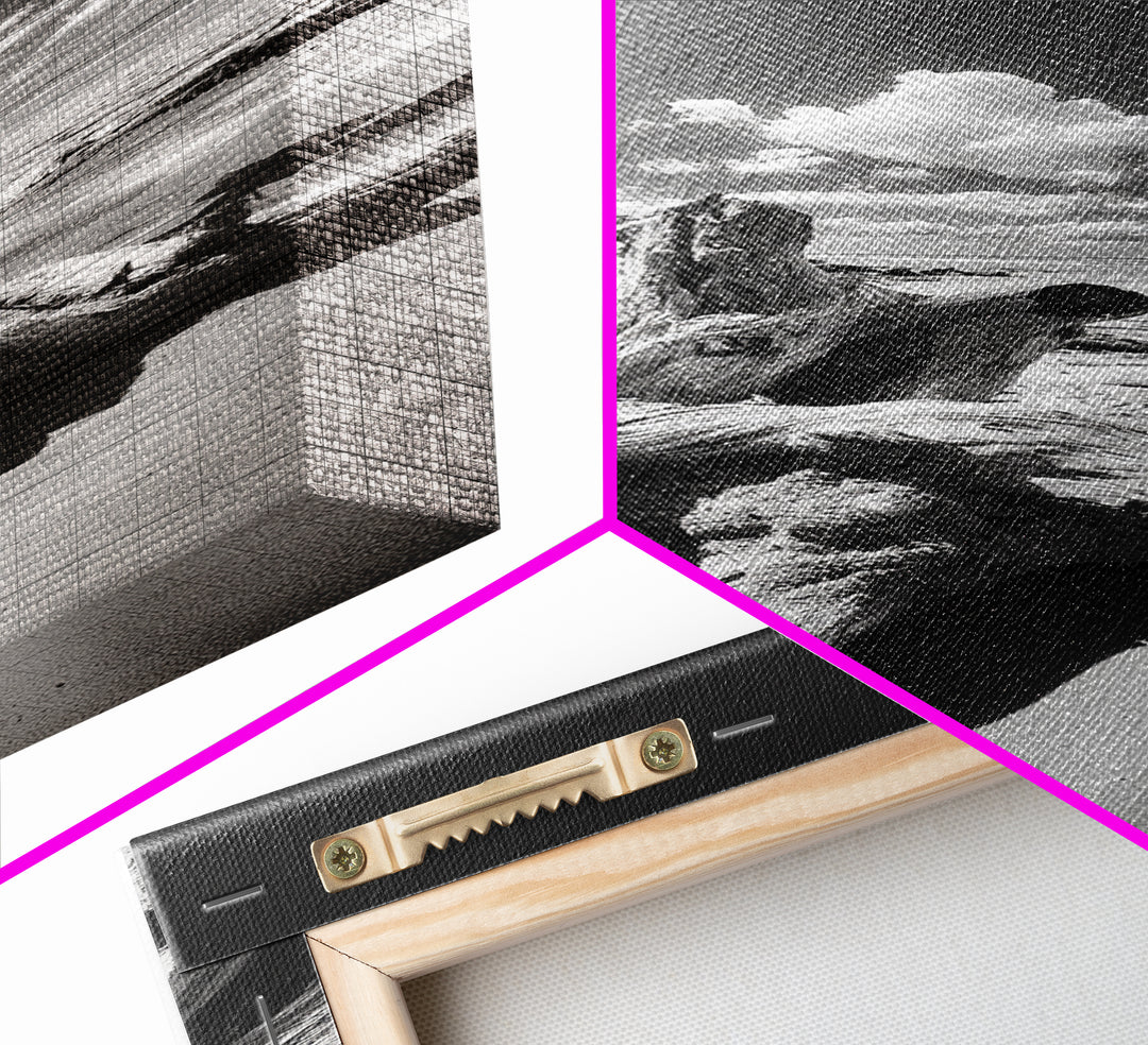 Coastal Driftwood, Sandy Beach, Ocean View, Rustic Style, Canvas Print, Fall Wall Art, Bathroom Decor, Nature Photography Art