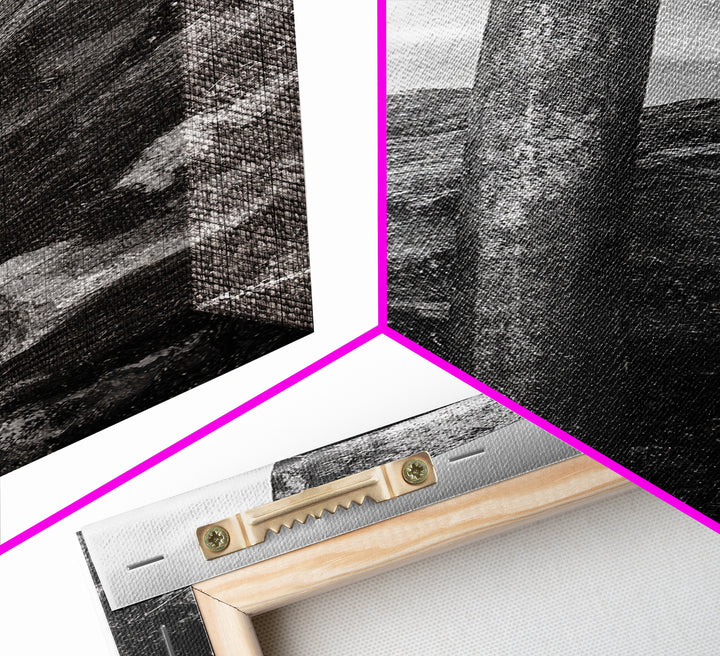 Rustic Axe Decor, Woodsy Cabin Vibes, Nature Photography, Masculine Art, Framed Canvas Print, Man Cave Decor, Garage Wall Art