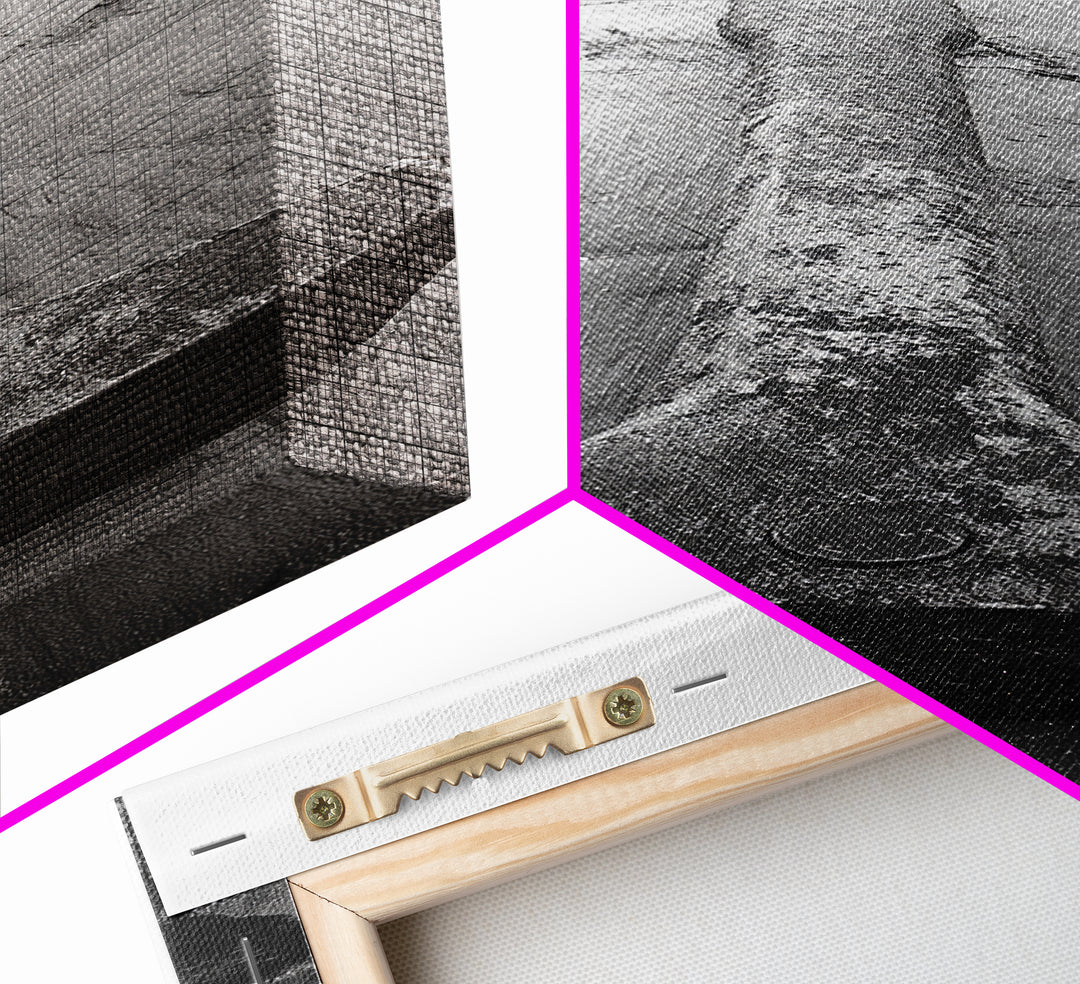 Anchor in Sand, Washed Shoreline, Ocean Metal, Canvas Print, Rustic Coastal Wall Art, Nautical Bedroom Print, Living Room Decor