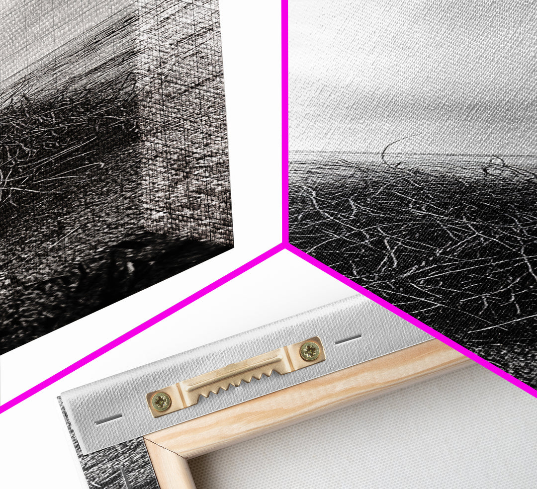 Drift Bundle, Desert Shore, Coastal Minimal, Framed Canvas Print, Moody Beach Photography, Boho Wall Decor, Autumn Entryway Art