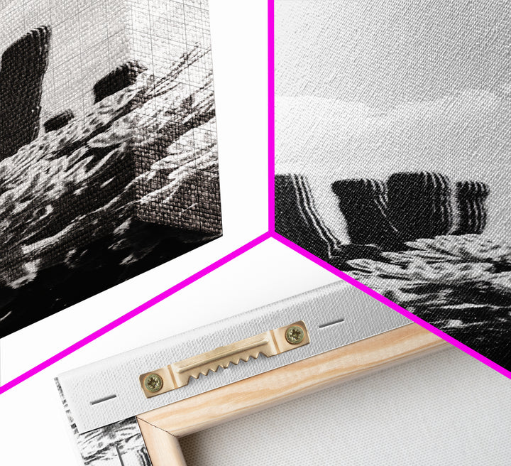 Cactus Cloudscape, Desert Plant Print, Southwestern Wall Decor, Minimalist Cactus Photography, Canvas Print, Boho Living Room Art