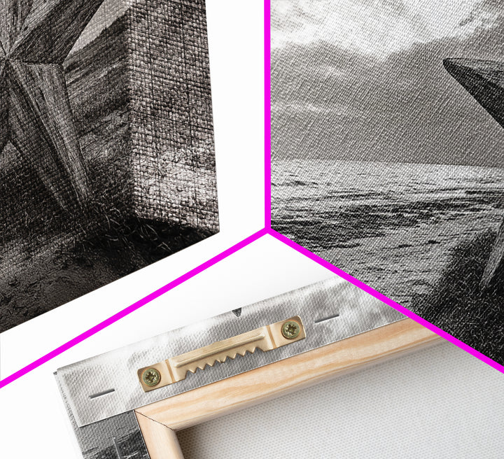 Beach Star, Weathered Wood, Coastal Symbol, Canvas Print, Rustic Seaside Wall Art, Fall Decor, Entryway Or Nautical Living Room Style