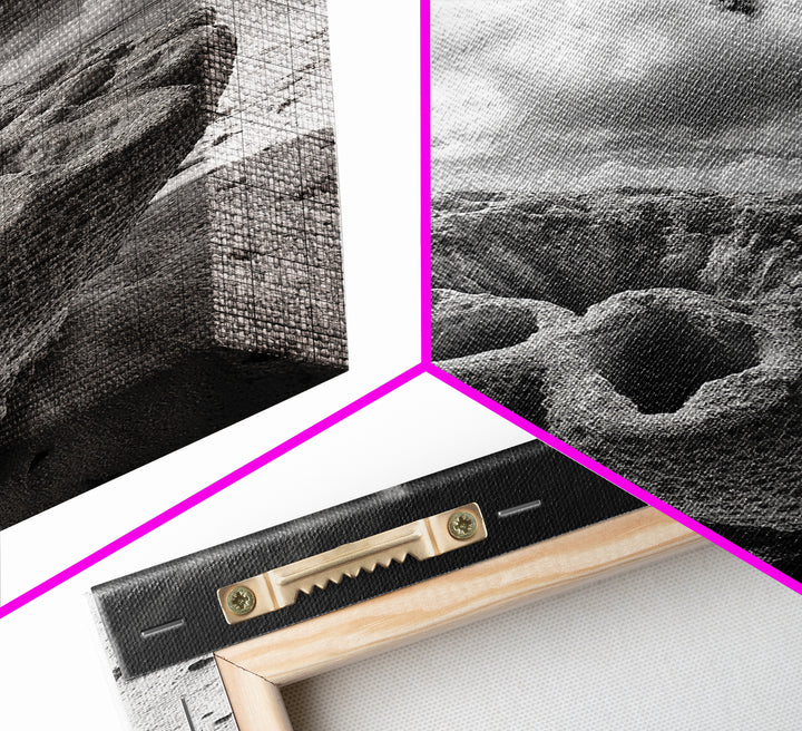 Coral Reef Texture, Ocean Wall Art, Coastal Minimalist, Nature Photography, Framed Canvas Print, Bathroom Wall Decor, Tropical Beach Print