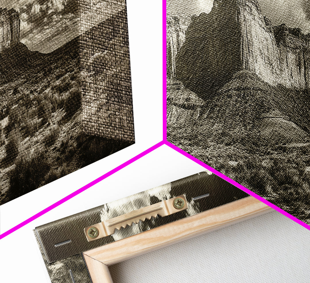 Desert Plateau, Cloudscape Drama, Western Landscape, Large Wall Art, Canvas Print, Rustic Home Decor, Minimalist Nature Art, Office Wall Decor