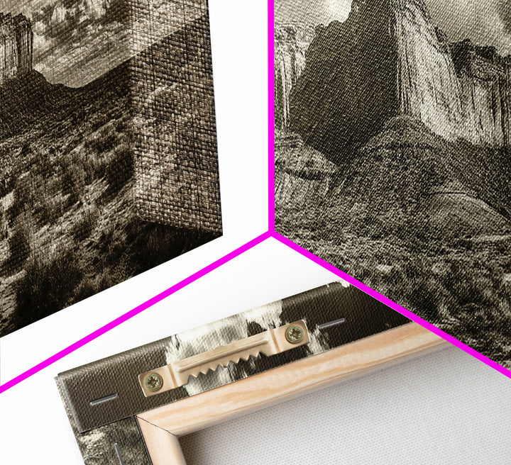 Desert Plateau, Cloudscape Drama, Western Landscape, Large Wall Art, Canvas Print, Rustic Home Decor, Minimalist Nature Art, Office Wall Decor