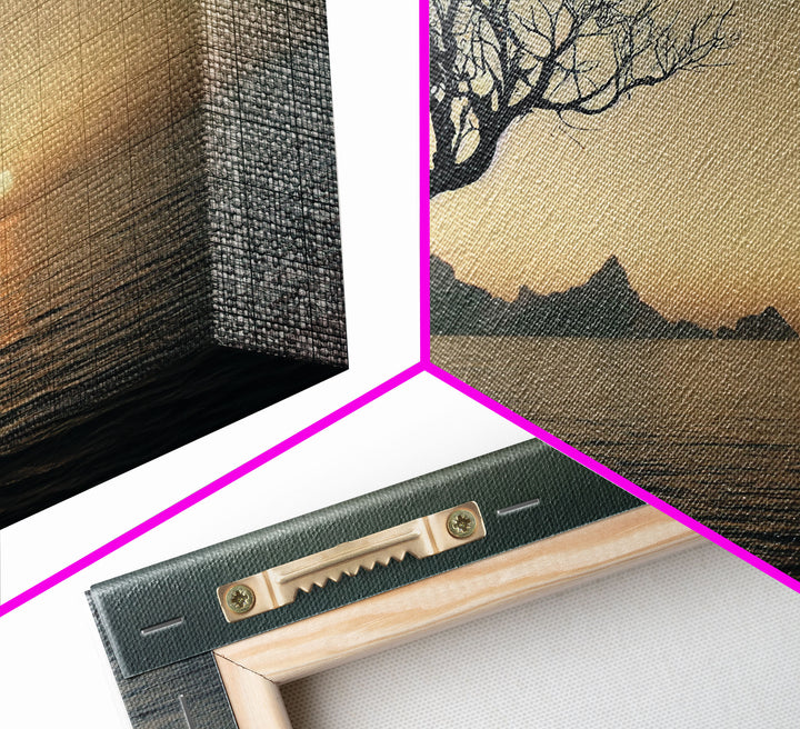 Landscape Wall Art, Mountain Wall Decor, Huge Canvas, Nature Wall Print, Forest Wall Print, Lake Wall Art, Mom's Gift, Livingroom Wall Decor