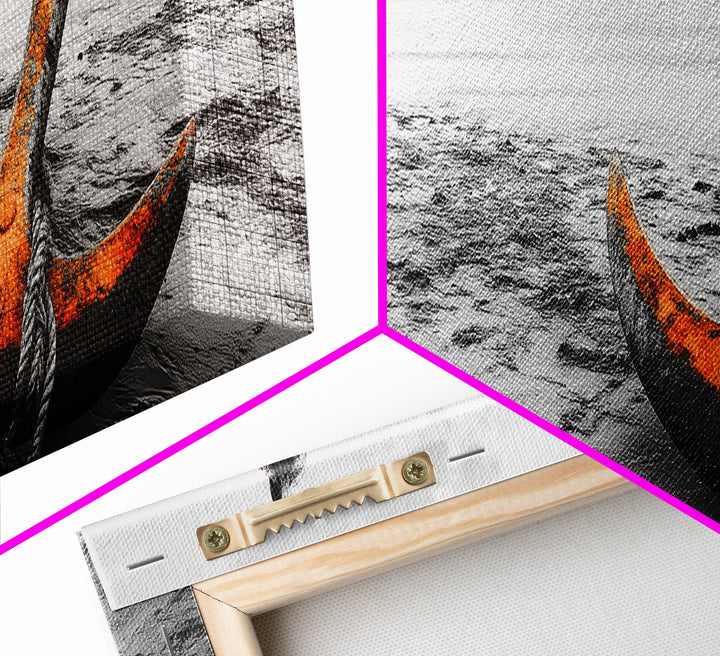 Rusted Anchor, Coastal Decay, Ocean Shore, Nautical Minimalism, Framed Canvas Print, Beach House Wall Art, Bathroom Wall Decor