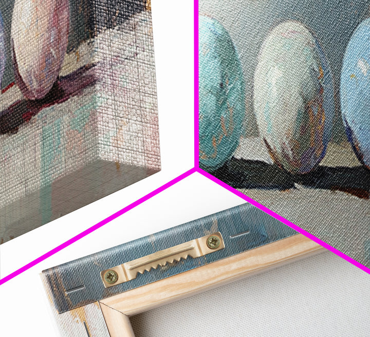 Soft Pastel Spheres Minimalist Wall Art, Abstract Canvas Print, Calming Bedroom Decor, Modern Neutral Home Decor Gift Idea