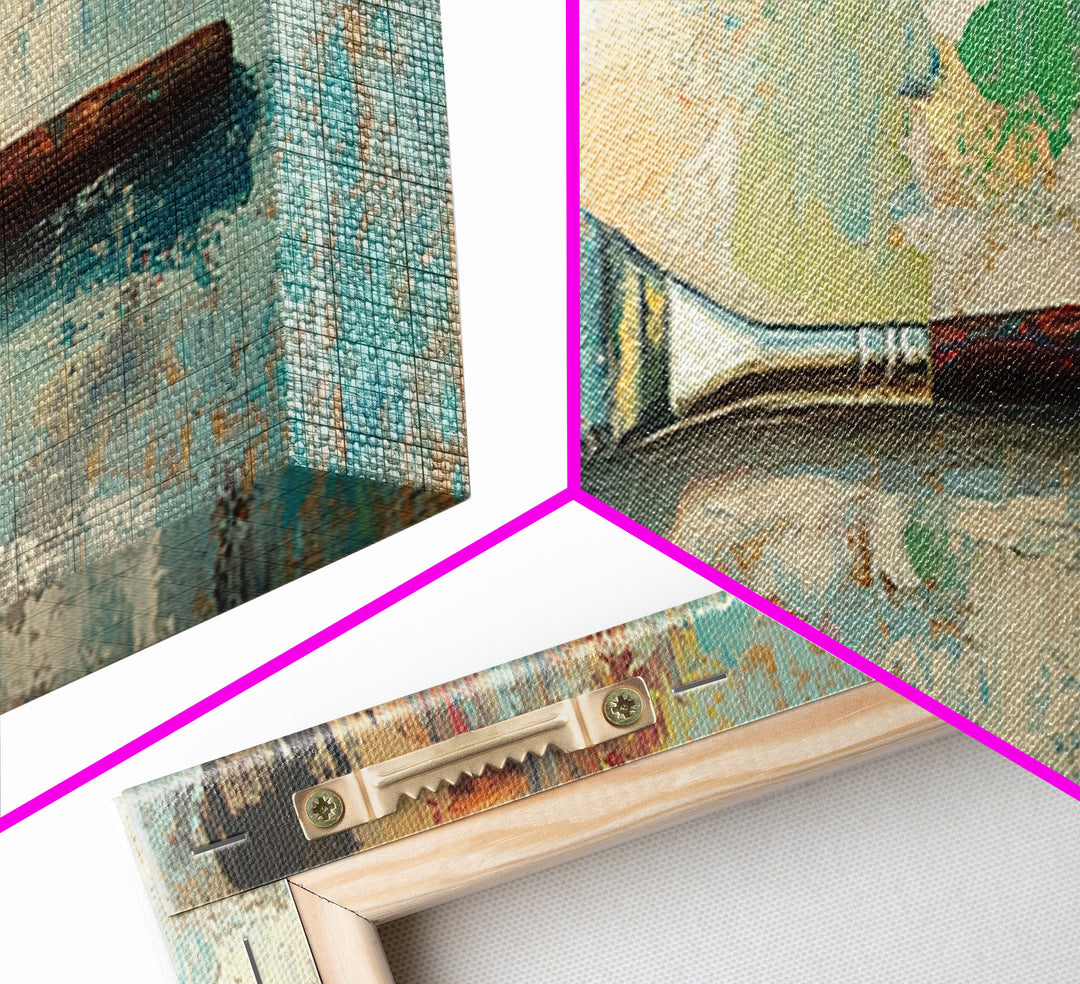 Single Paintbrush On Textured Abstract Canvas Print, Artist Studio Wall Art, Creative Office Decor, Modern Home Decor, Gift For Artist