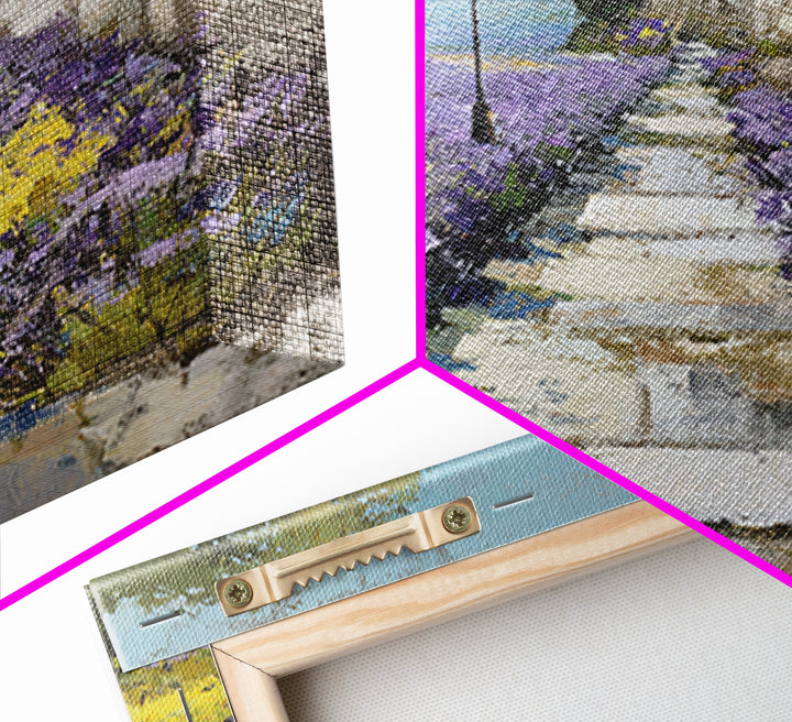 Oversized Lavender Field Framed Canvas Print, Above Bed Art, Home Decor, Bedroom Decor, Fine Art, Serenity, Contemporary Art, ABA-1x1-67