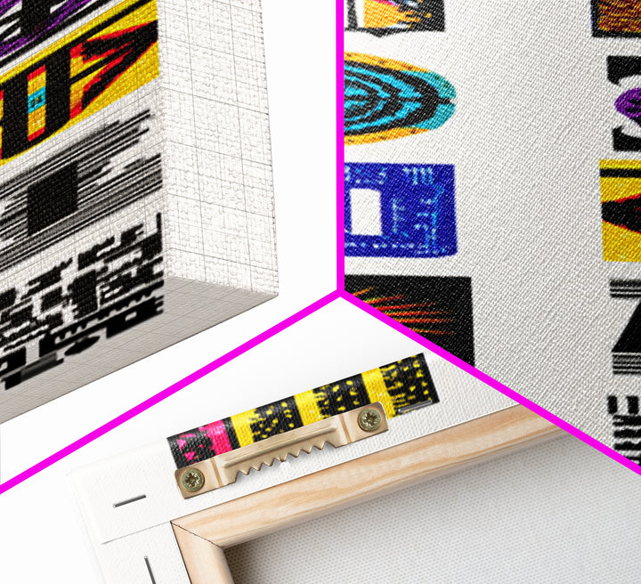 Colorful African Pattern Wall Art, Tribal Textile Symbols, Ankara Inspired Geometric Decor, Afrocentric Gallery Print Set