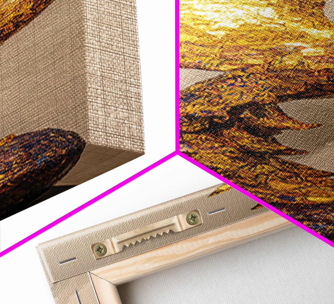 Glowing Golden Phoenix Sculpture Wall Art, African Inspired Bird Decor, Statement Piece, Luxury Unique Home Decor Gift For Her