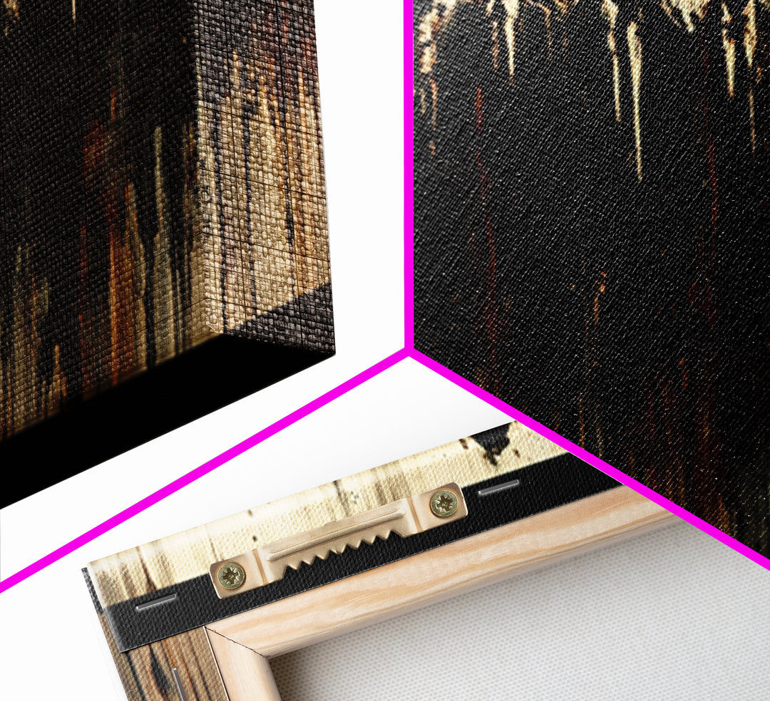 Shadowed Men In Suits Wall Art, Black Man Portrait, Urban Wall Art, Modern Black Art, Office Decor, Statement Gallery Decor