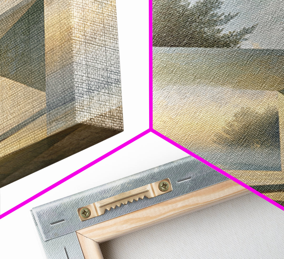 Surreal Dream Landscape Canvas Print, Art, Resin Art, Living Room Decor, Fine Art, Luxury Decor, Textured Painting, ART-1x1-59