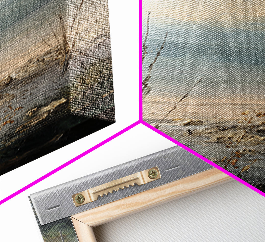 Surreal Dream Landscape Framed Canvas Print, Art, Framed Art, Living Room Decor, Fine Art, Neutral Decor, Modern Decor, ART-2x3-19