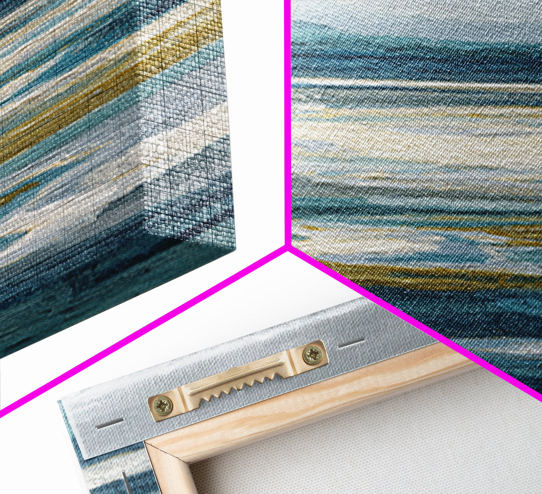 Abstract River Bends Canvas Print, Above Sofa Art, Textured Wall Art, Living Room Decor, Abstract Art, Statement, ASA-1x1-23