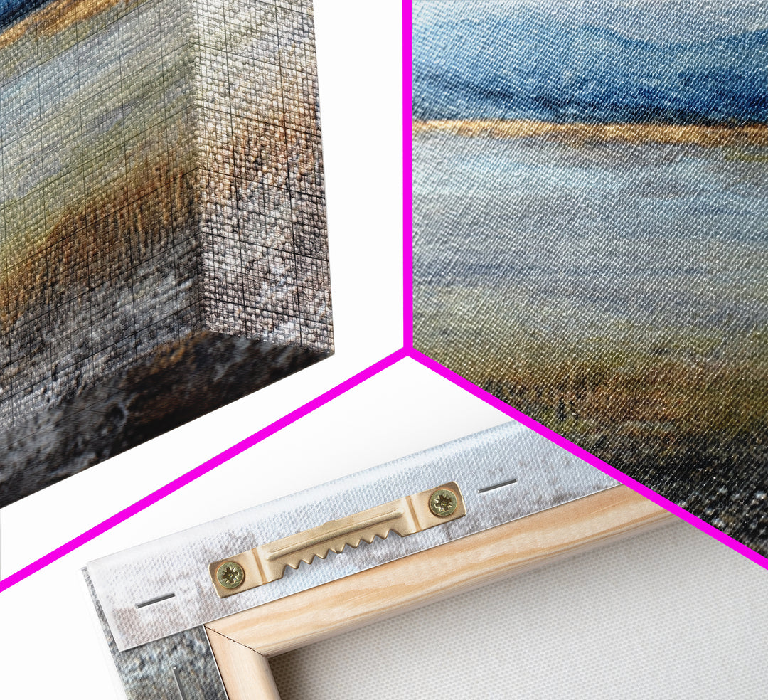 Oversized Abstract Landscape Canvas Print, Above Sofa Art, Modern Art, Living Room Decor, Fine Art, Statement, Art Print, ASA-1x1-49