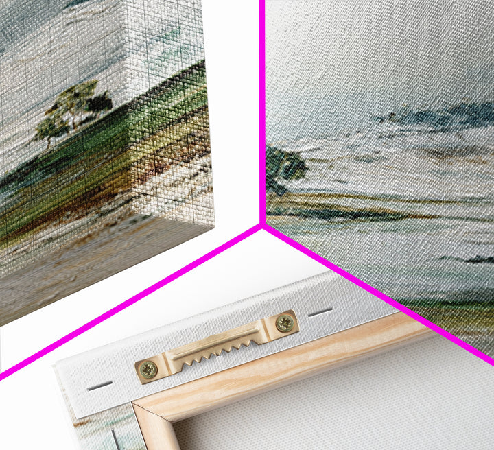 Gallery Style Landscape with Expansive Negative Space Canvas Print, Above Sofa Art, Living Room Decor, Statement, ASA-1x1-96