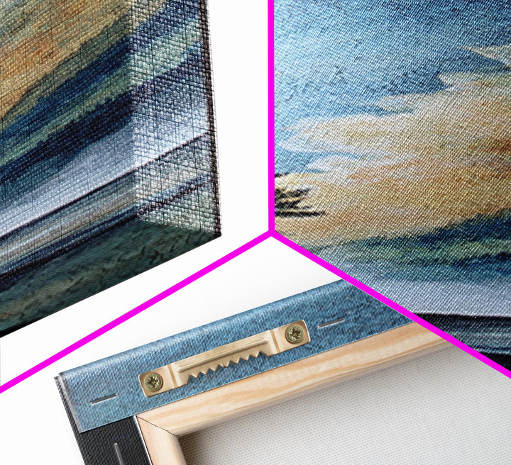Gallery Style Landscape with Expansive Negative Space Canvas Print, Above Sofa Art, Modern Decor, Living Room Decor, Statement, ASA-1x3-36
