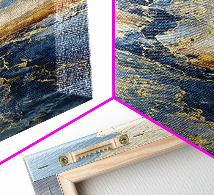 Textured Plaster Abstract Canvas Print, Above Sofa Art, Watercolor Painting, Living Room Decor, Statement, Bauhaus Print, ASA-1x3-95