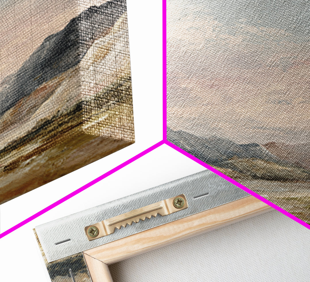 Sunlit Rolling Hills Framed Canvas Print, Above Sofa Art, Boho Decor, Living Room Decor, Fine Art, Statement, Large Wall Art, ASA-2x1-37