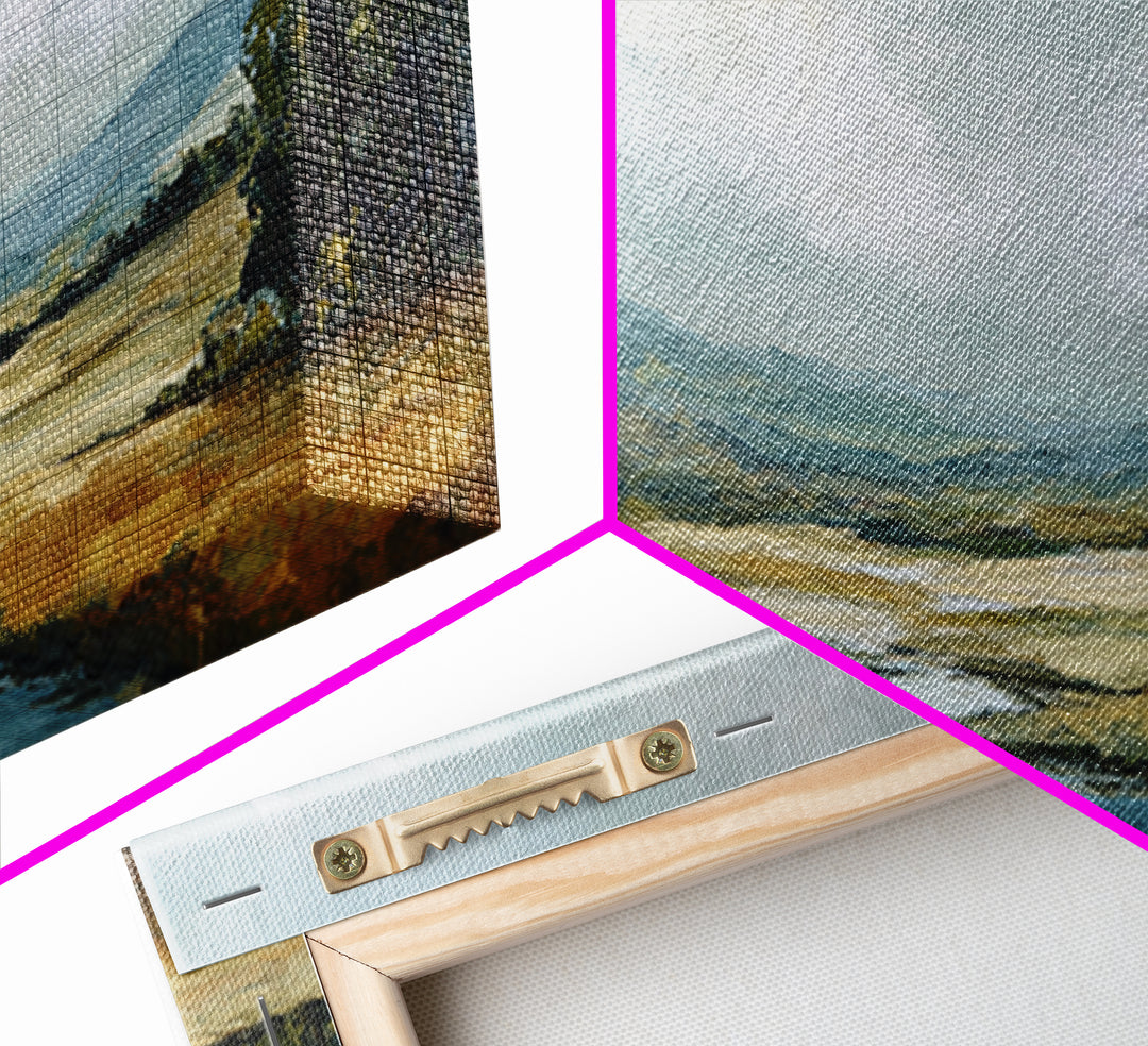 Gallery Style Landscape with Expansive Negative Space Canvas Print, Above Sofa Art, Room Decor, Living Room Decor, Statement, ASA-2x1-44
