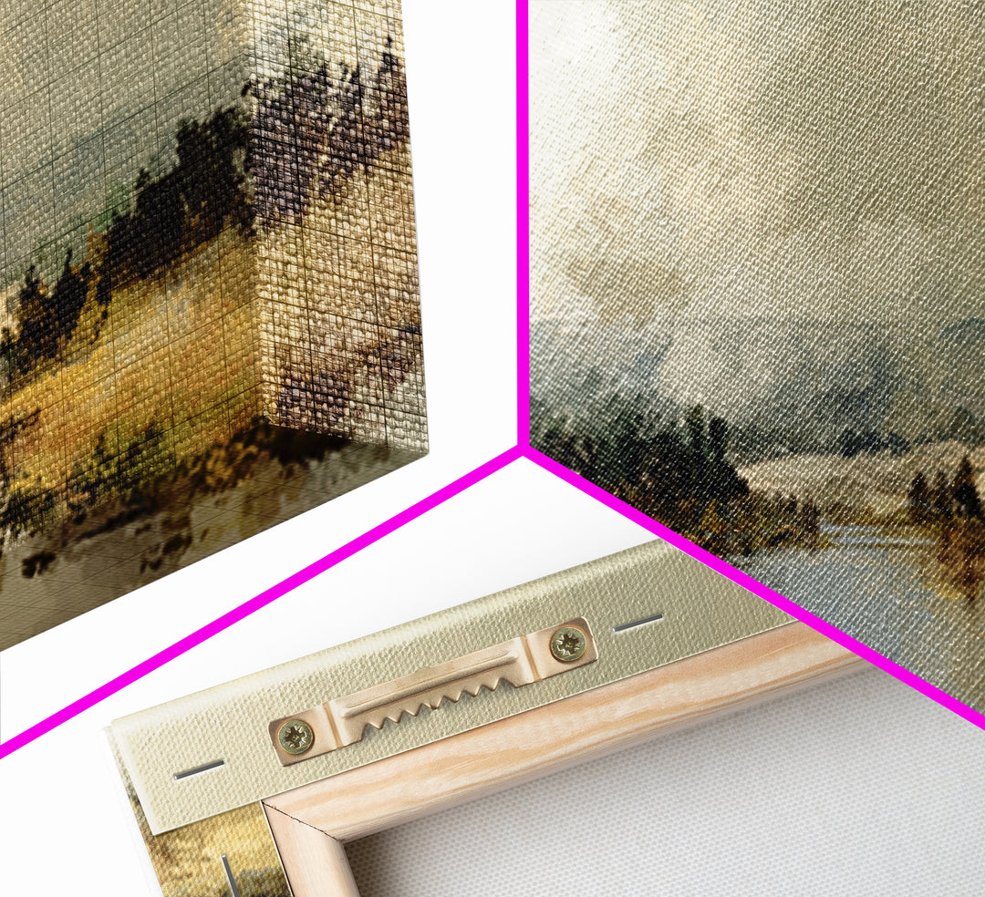 Wide Olive and Beige Meadow Panorama Canvas Print, Above Sofa Art, Art Print, Living Room Decor, Fine Art, Statement, ASA-2x1-54