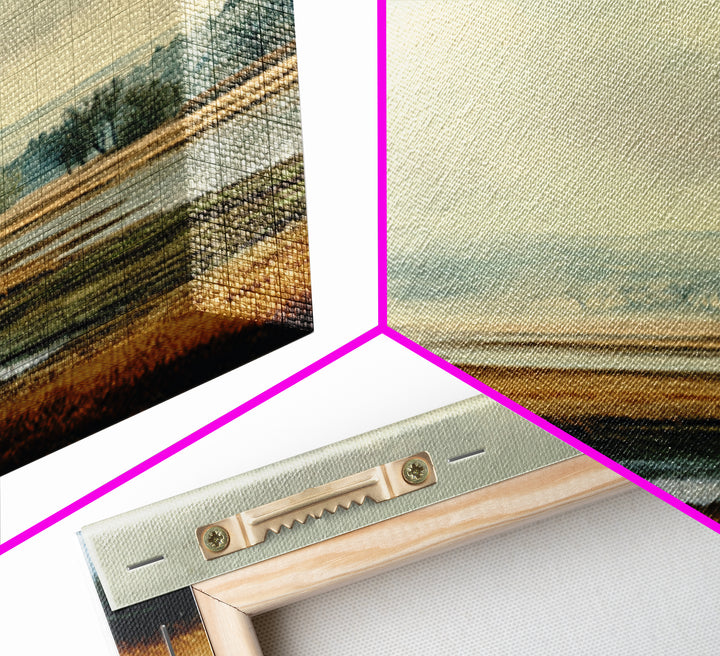 Gallery Style Landscape with Expansive Negative Space Canvas Print, Above Sofa Art, Canvas Print, Living Room Decor, Statement, ASA-2x3-32