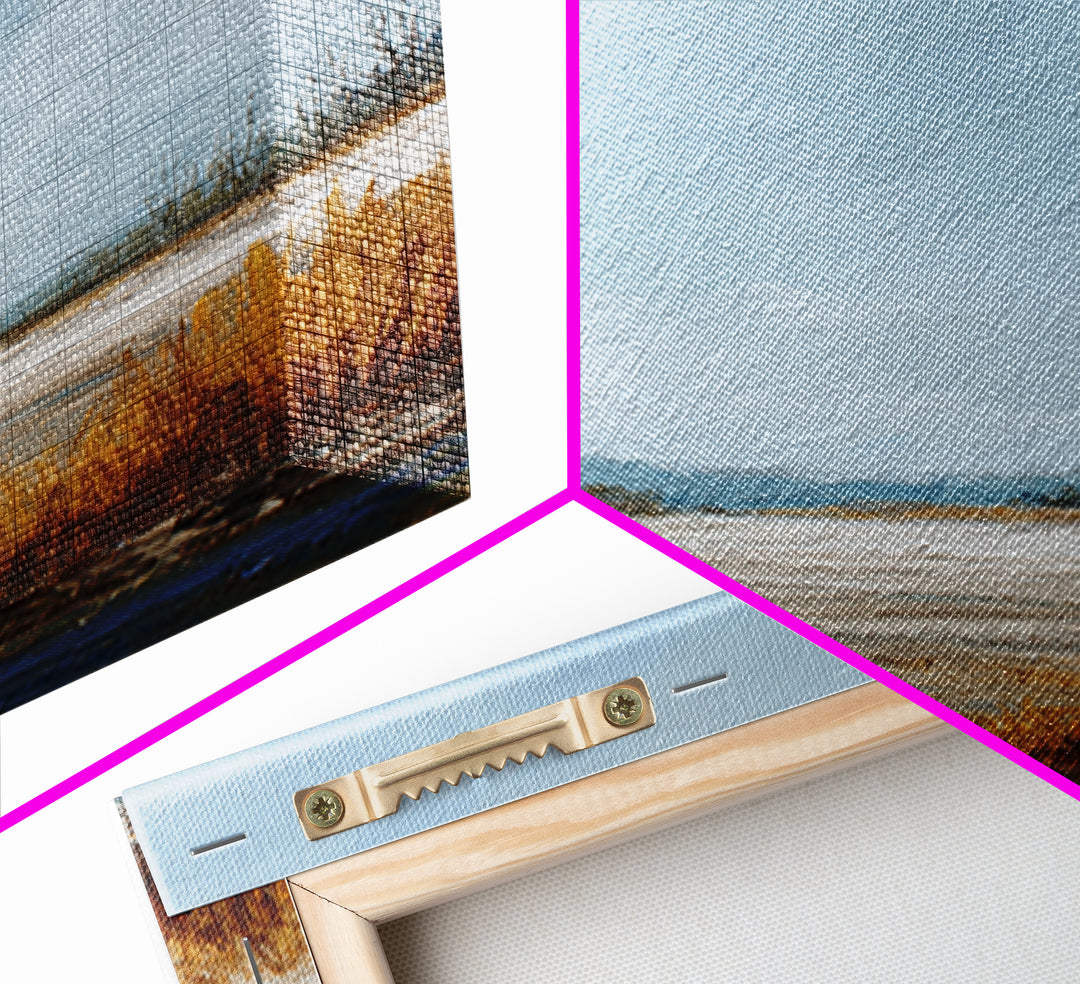 Oversized Abstract Landscape Canvas Print, Above Sofa Art, Canvas Wall Art, Living Room Decor, Statement, Living Room Wall Art, ASA-2x3-81