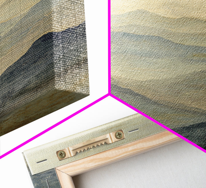 Sunlit Rolling Hills Canvas Print, Above Sofa Art, Abstract Wall Art, Living Room Decor, Fine Art, Statement, Above Bed Decor, ASA-3x2-21