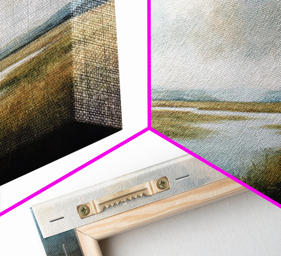 Oversized Abstract Landscape Framed Canvas Print, Above Sofa Art, Boho Wall Art, Living Room Decor, Oil Painting, Statement, ASA-3x2-5