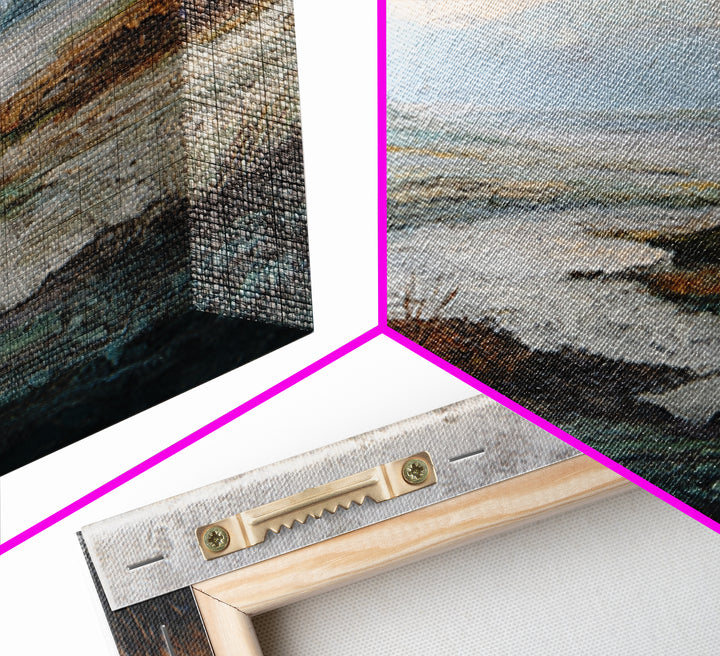 Abstract River Bends Canvas Print, Above Sofa Art, Floral Wall Art, Living Room Decor, Abstract Art, Statement, ASA-3x2-75